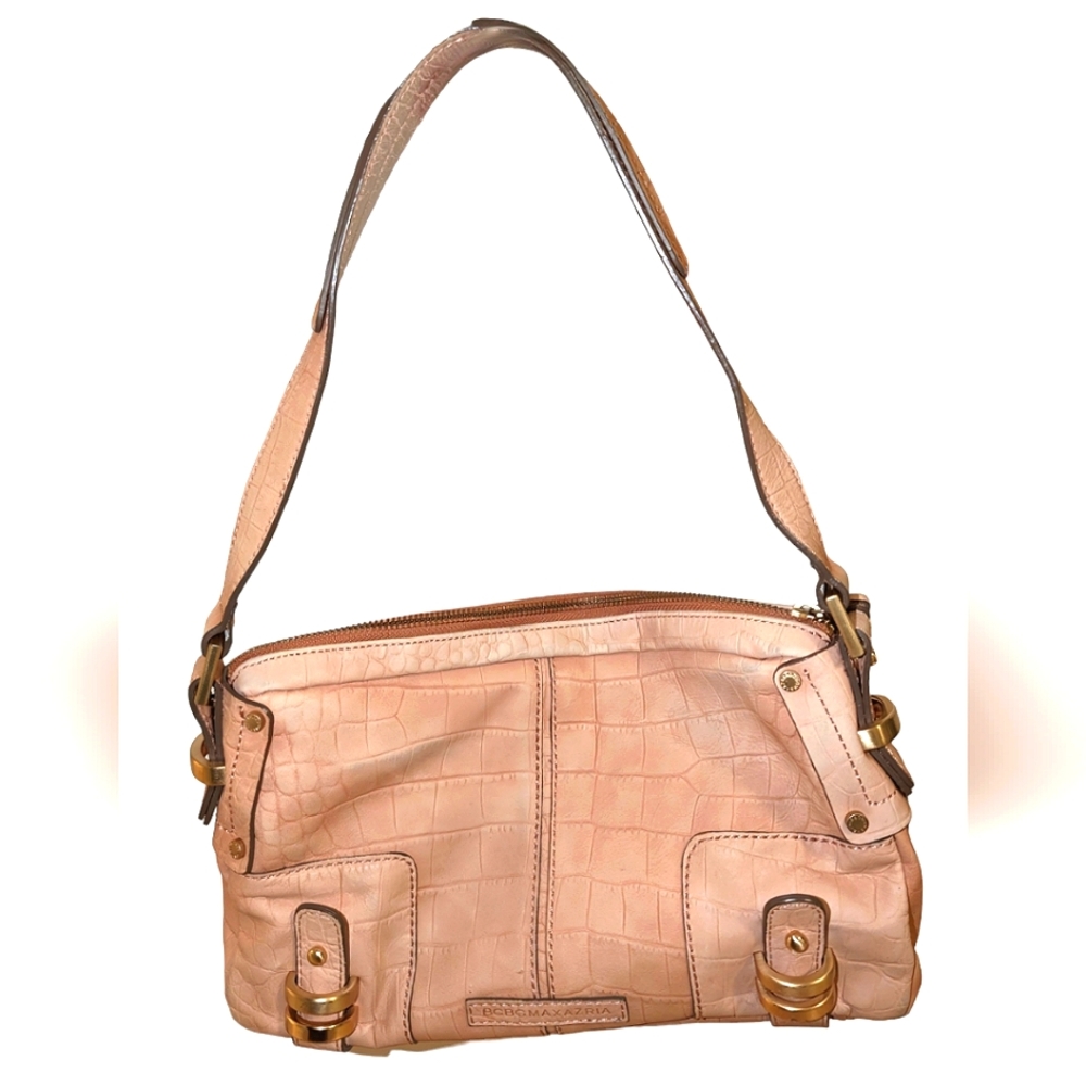 🎈BCBG Shoulder Leather Purse - Soft Pink